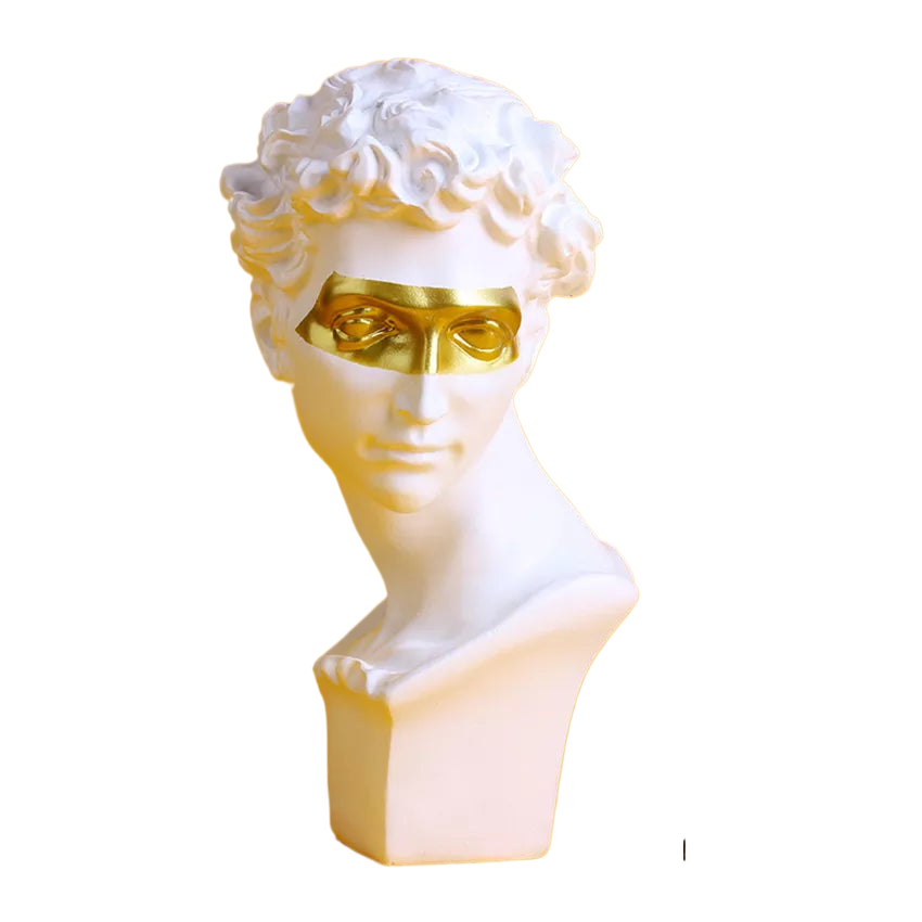 Giuliano Medici Statue David Resin Statues for Decoration David Head Sculpture Figurine Nordic Decoration Home Accessories