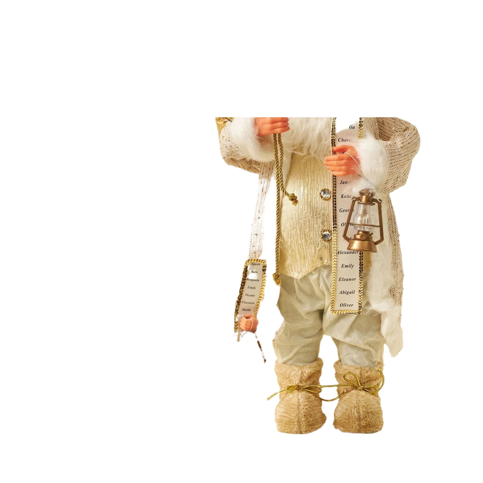 Big Santa Claus Dolls Xmas Pendants 2024 New Year Merry Christmas Tree Decor for Home Kids Naviidad Presents Noel Gifts Natal