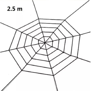 90/150/200cm Black Scary Giant Spider Huge Spiders Web Halloween Decoration Props Haunted House Holiday Outdoor Giant Decoration acacuss