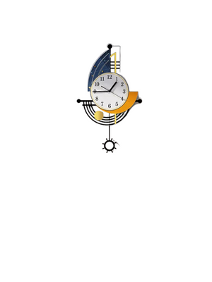 Decorative Wall Clock Navigation Sailboat Creative Design Clock Interior Watch Decoration Living Room Background Wall Decor acacuss