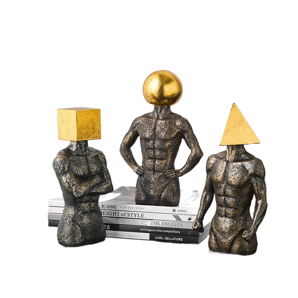 Abstract Geometric Figure Ornament Aesthetic Room Decor Modern Style Souvenirs for Home Table Decoration Living Room Accessories acacuss