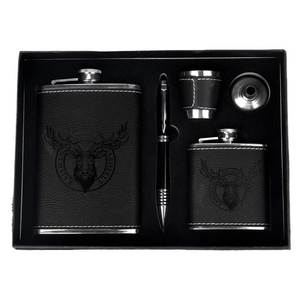 9oz High Quality Stainless Steel 304 Hip Flask Set Whiskey Wine Flagon Alcohol Drink Bottle Travel Drinkware For Gifts acacuss