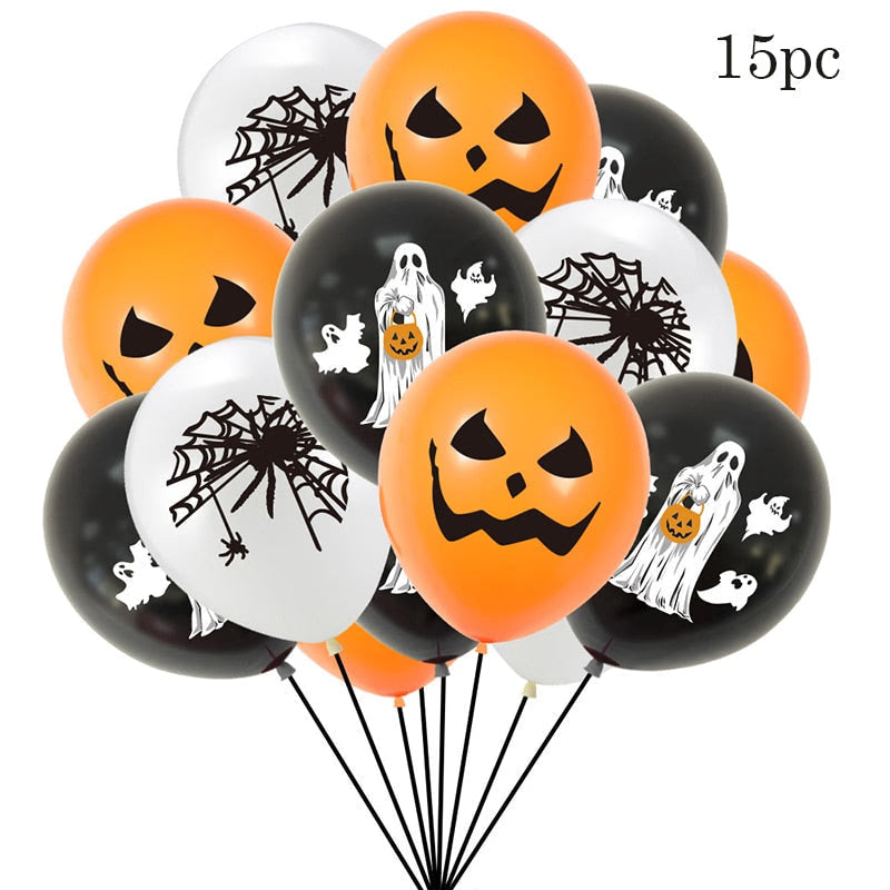 9pcs Halloween Party Decors Pumpkin Hanging Pendants Happy Halloween Ghost Festival Party Decoration for Home 2023 Pumpkin Decor acacuss