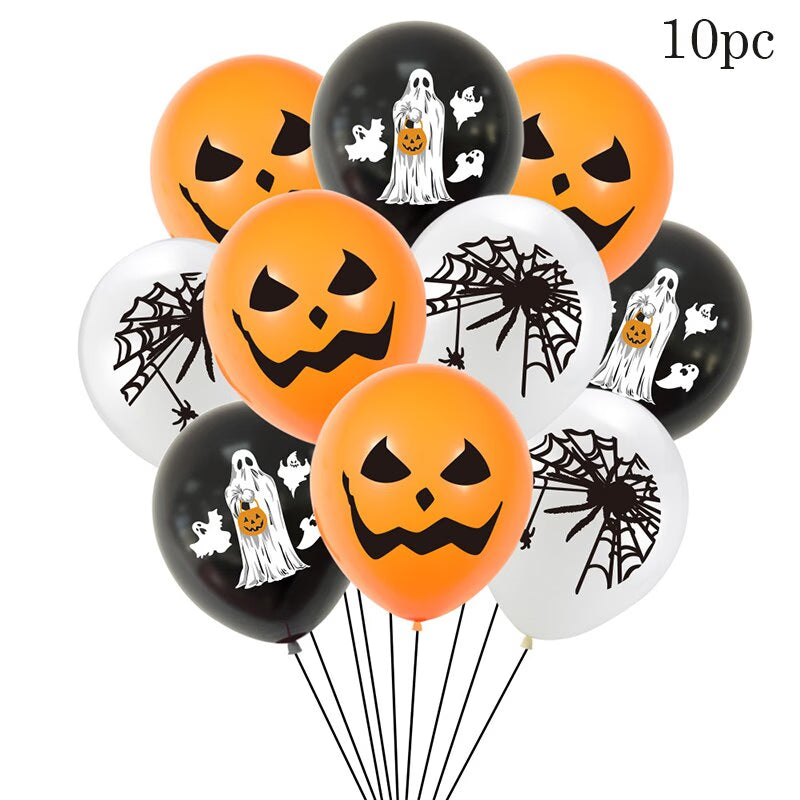 9pcs Halloween Party Decors Pumpkin Hanging Pendants Happy Halloween Ghost Festival Party Decoration for Home 2023 Pumpkin Decor acacuss