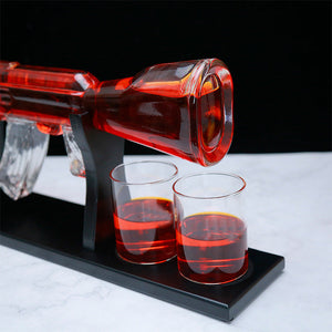 AK-47 Whiskey Scotch Decanter Set Best for whiskey gift acacuss