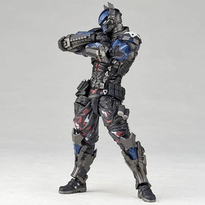 AMAZING YAMAGUCHI Arkham Knight Action Figure #024 Model PVC Bat 17cm Collection Movable Anime Figurine Toys for Child‘s Gifts acacuss