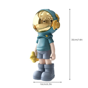 ARTLOVIN Creative Resin Cartoon Astronaut Statues Home Decoration Figurine Desktop Decor Sculpture Nordic Indoor Ornaments Gifts acacuss