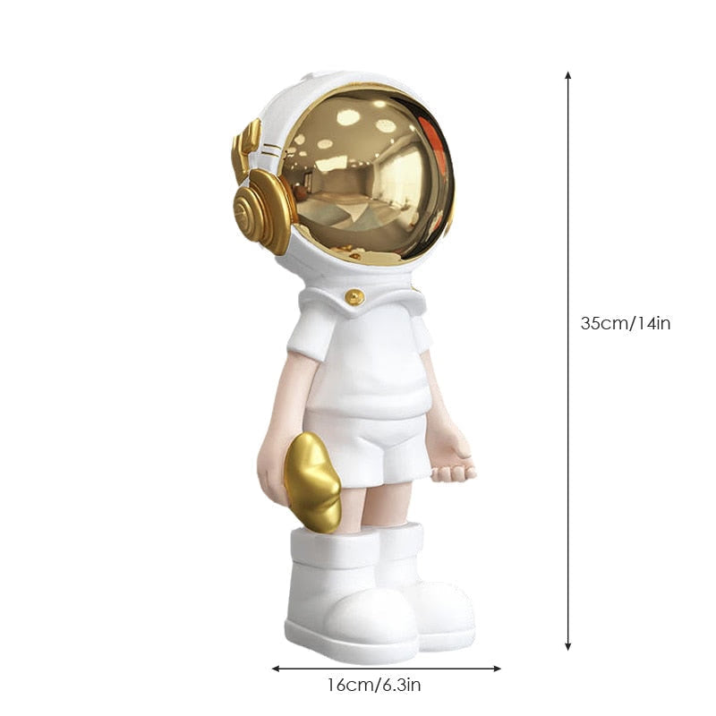 ARTLOVIN Creative Resin Cartoon Astronaut Statues Home Decoration Figurine Desktop Decor Sculpture Nordic Indoor Ornaments Gifts acacuss