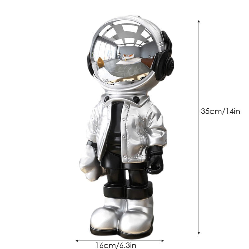 ARTLOVIN Creative Resin Cartoon Astronaut Statues Home Decoration Figurine Desktop Decor Sculpture Nordic Indoor Ornaments Gifts acacuss