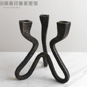 Abstract Creative Sculpture Balance Figure Art Ornaments Home Room Entrance Study Decorative Multi-Person Seesaw Statue acacuss