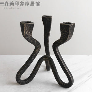 Abstract Creative Sculpture Balance Figure Art Ornaments Home Room Entrance Study Decorative Multi-Person Seesaw Statue acacuss
