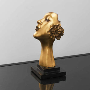Abstract Face Statue Sculptures and Figurines Decoration Nodic Home Decor Luxury Living Room Decoration Figurines for Interior acacuss