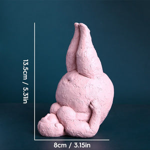 Abstract Fat Lady Figurines Art Yoga Plump Women Statues Resin Female Character Tabletop Decor Crafts Home Decoration Ornaments acacuss