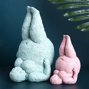 Abstract Fat Lady Figurines Art Yoga Plump Women Statues Resin Female Character Tabletop Decor Crafts Home Decoration Ornaments acacuss