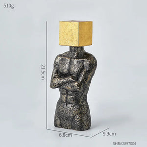Abstract Geometric Figure Ornament Aesthetic Room Decor Modern Style Souvenirs for Home Table Decoration Living Room Accessories acacuss