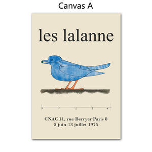 Abstract Les Lalanne Bird Exhibition Posters And Prints Quotes Wall Art Canvas Painting Wall Picture Living Room Home Decoration acacuss