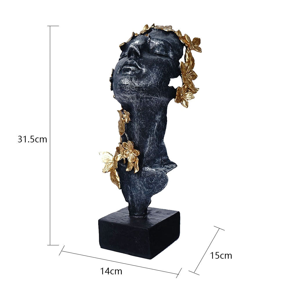 Abstract People Statues Resin Modern Art Home Decoration Accessories Sculpture Room Hotel Bar Bedroom Interior Decor Gift acacuss
