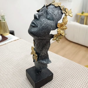 Abstract People Statues Resin Modern Art Home Decoration Accessories Sculpture Room Hotel Bar Bedroom Interior Decor Gift acacuss