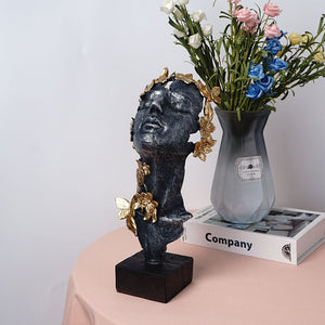 Abstract People Statues Resin Modern Art Home Decoration Accessories Sculpture Room Hotel Bar Bedroom Interior Decor Gift acacuss