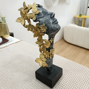 Abstract People Statues Resin Modern Art Home Decoration Accessories Sculpture Room Hotel Bar Bedroom Interior Decor Gift acacuss