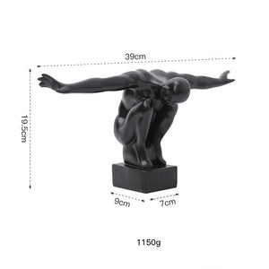 Abstract Style Abstract Flyer Resin Ornaments Extravagance Room Home Decoration Accessories Statues Art Modern Home Decor Gift acacuss