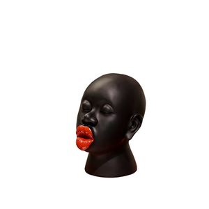 African Woman Sculptures Home Decor New Classical Style Living Room Cabinet Ornament Resin Crafts Office Desktop Accessories acacuss