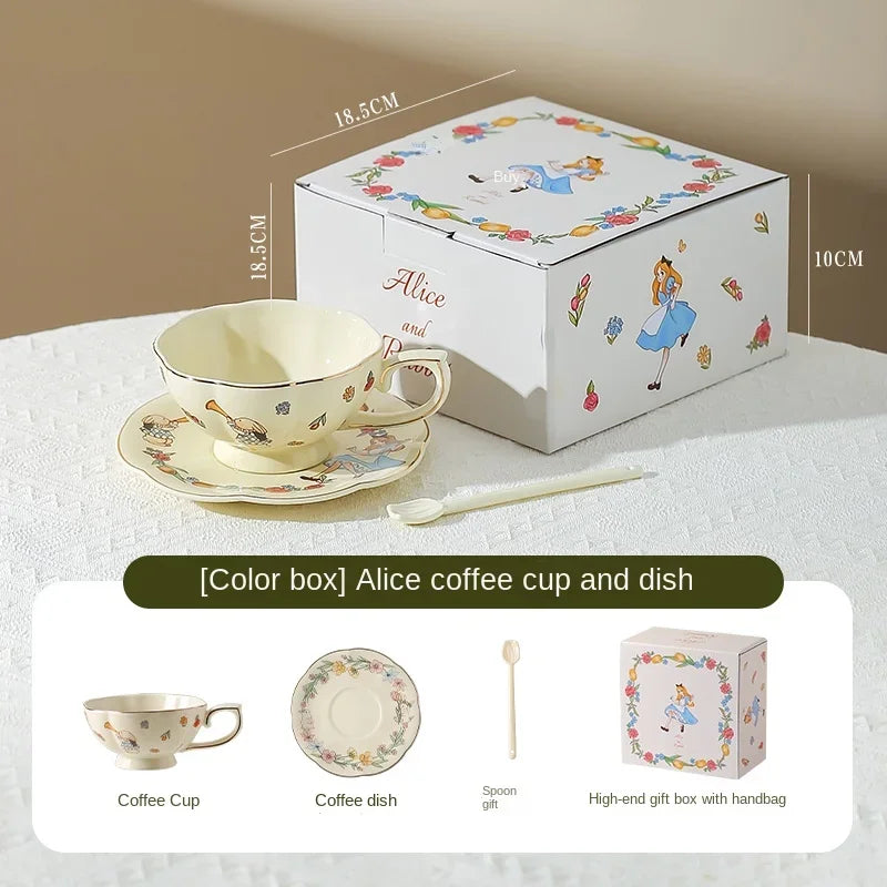 Alice Tea Pot and Tea Set for Best Friends Advanced Birthday Gift for Girls' New Wedding and Moving Home Gift acacuss