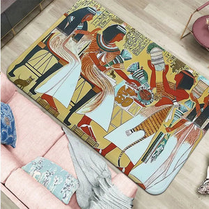 Ancient Egypt Egyptian Door Mat Nordic Style Bedroom Living Room Doormat Home Balcony Anti-Slip Alfombra acacuss
