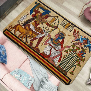 Ancient Egypt Egyptian Door Mat Nordic Style Bedroom Living Room Doormat Home Balcony Anti-Slip Alfombra acacuss