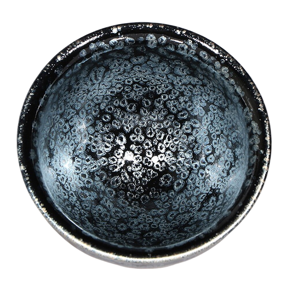 Ancient Style Tenmoku Teacups Skyeye Porcelain Cup Sets Ceramic for China Kung Fu Tea Drinkware Gift/JIANZHAN acacuss