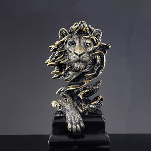 Animal Sculpture Home Living Room Entrance Proch Decoration Furnishings European Modern Lion Eagle Horse Statue Crafts regal acacuss