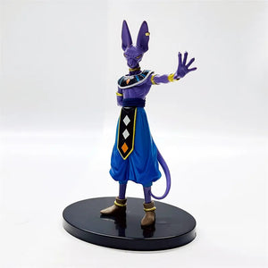 Anime Dragon Ball Z Frieza Beerus Figure Gods Of Destruction Whis Beerus Figures Figurine Pvc Statue Model Collection Toy Gif acacuss