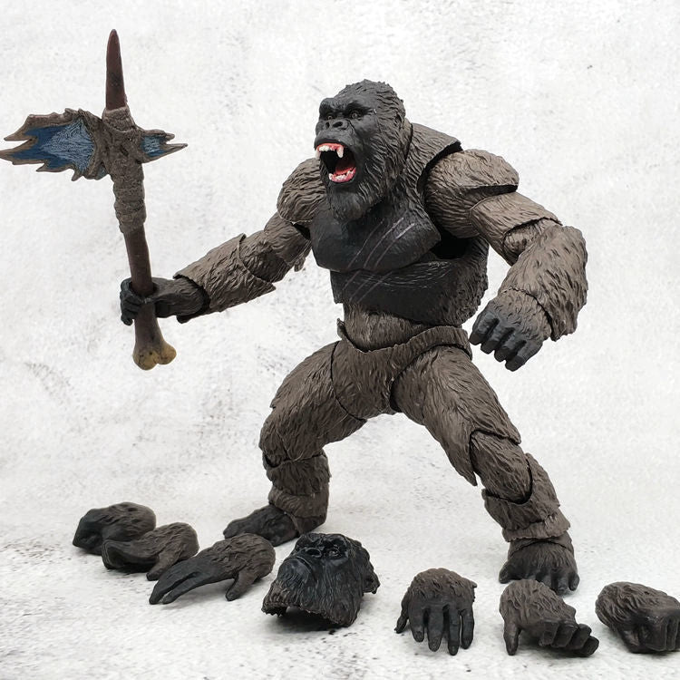 Anime Godzilla Figurine Mechagodzilla King of the Monsters Dinosaur Movabilitive Figure Collectible Model Doll Toy acacuss