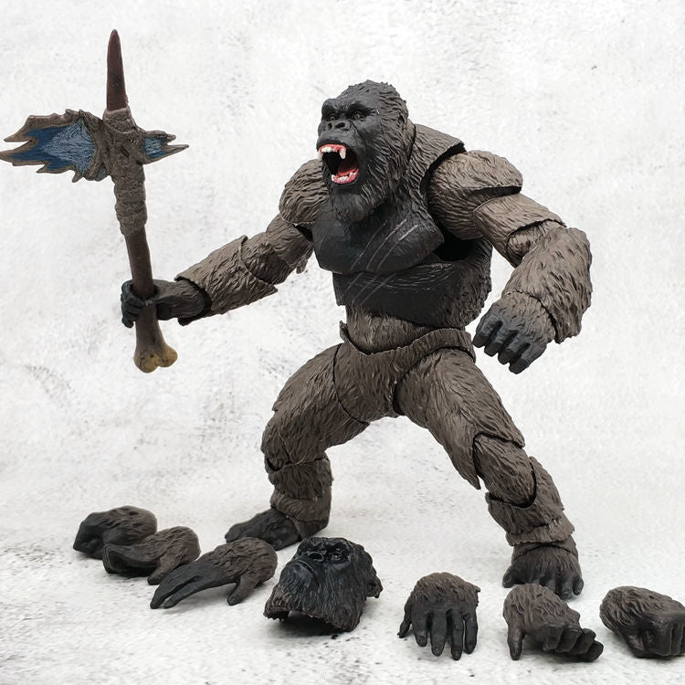 Anime Godzilla Figurine Mechagodzilla King of the Monsters Dinosaur Movabilitive Figure Collectible Model Doll Toy acacuss