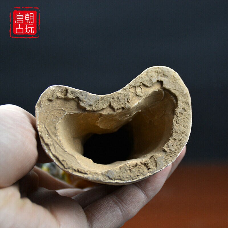 Antique Porcelain Collection Luoyang Ceramics Tang Sancai Tang Lady Figure acacuss