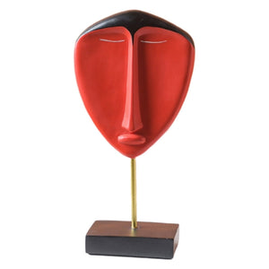 Art Crafts Face Statue Model Figure Sculpture Home Livingrooms Art Ornaments acacuss