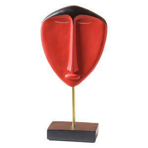 Art Crafts Face Statue Model Figure Sculpture Home Livingrooms Art Ornaments acacuss