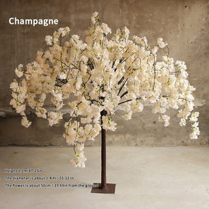 Artificial Cherry Blossom Tree Wedding Decoration Simulation Flower Mall Hotel Party Decoration Home Wishing Tree Decoration acacuss