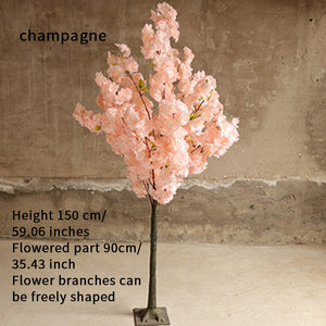 Artificial Cherry Blossom Tree Wedding Decoration Simulation Flower Mall Hotel Party Decoration Home Wishing Tree Decoration acacuss