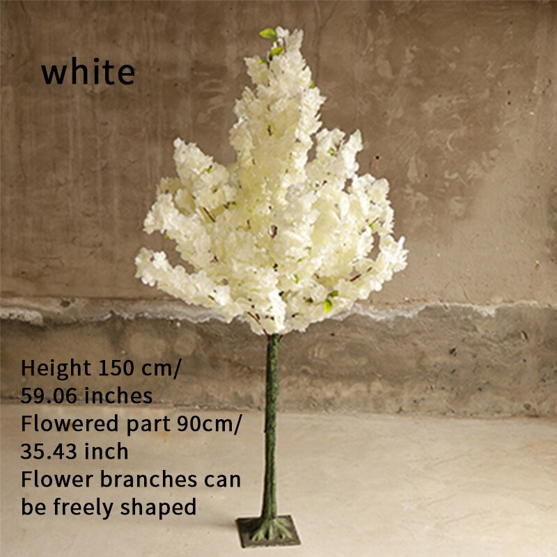 Artificial Cherry Blossom Tree Wedding Decoration Simulation Flower Mall Hotel Party Decoration Home Wishing Tree Decoration acacuss