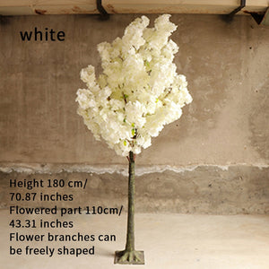 Artificial Cherry Blossom Tree Wedding Decoration Simulation Flower Mall Hotel Party Decoration Home Wishing Tree Decoration acacuss
