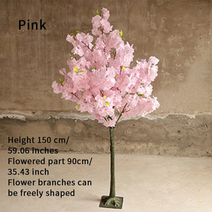 Artificial Cherry Blossom Tree Wedding Decoration Simulation Flower Mall Hotel Party Decoration Home Wishing Tree Decoration acacuss