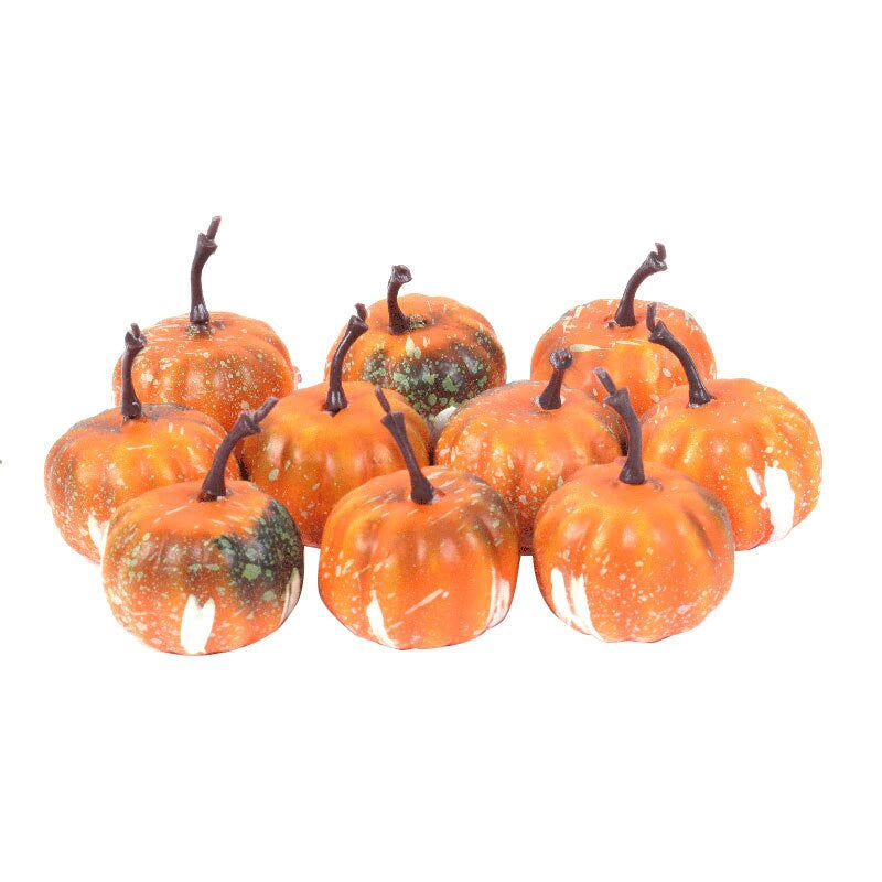 Artificial Maple Leaves Mini Pumpkin Pine Cones Acorns Thanksgiving Halloween Decoration Photography Props DIY Crafts acacuss