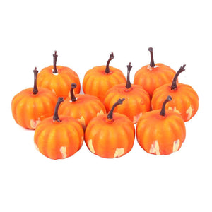 Artificial Maple Leaves Mini Pumpkin Pine Cones Acorns Thanksgiving Halloween Decoration Photography Props DIY Crafts acacuss