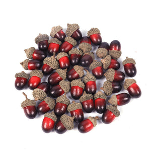 Artificial Maple Leaves Mini Pumpkin Pine Cones Acorns Thanksgiving Halloween Decoration Photography Props DIY Crafts acacuss