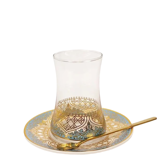 Authentic Turkish Tea Set acacuss