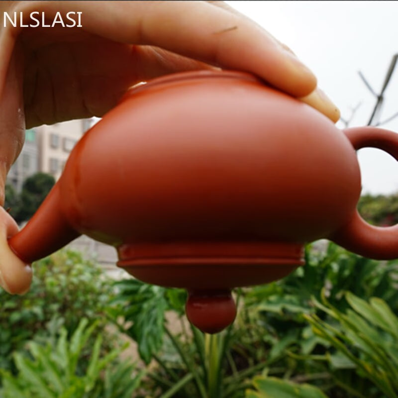 Authentic Yixing Tea Pot Purple Clay Xi Shi Teapot Ore Beauty Kettle Suit Puer Chinese Tea Set Etiquette Supplies acacuss
