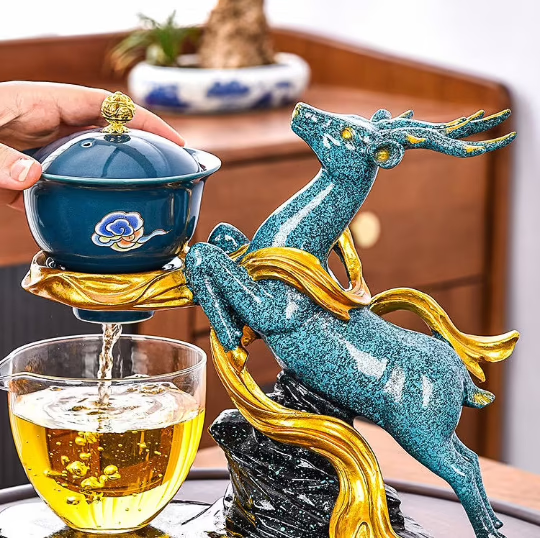 Automatic Tea Maker Loose leaf tea infuser  | DEER tea infuser acacuss