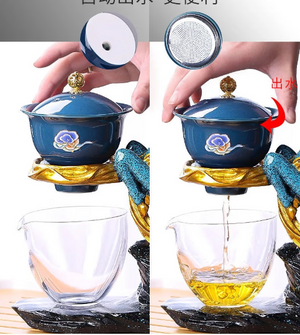 Automatic Tea Maker Loose leaf tea infuser  | DEER tea infuser acacuss