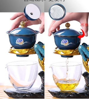 Automatic Tea Maker Loose leaf tea infuser  | DEER tea infuser acacuss